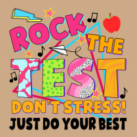 Rock The Test Don't Stress! Just Do Your Best Vintage Hoodie | Teevron