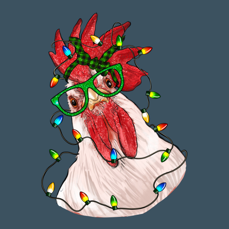 Christmas Rooster With Lights Urban Heavy Tee by RanaPortraitStore | Teevron
