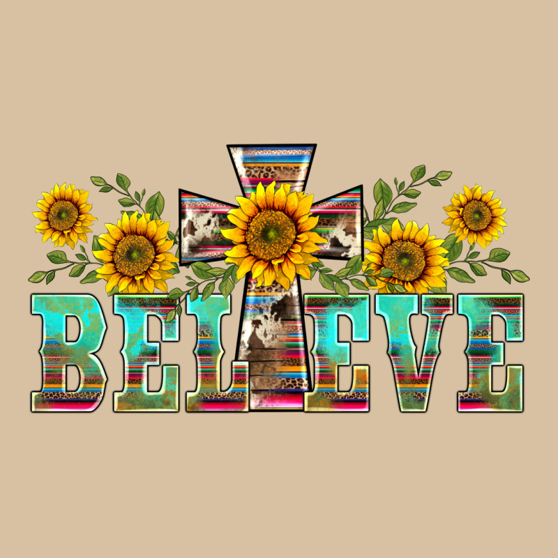 Western Believe Sunflowers Flowers Heavyweight Hoodie by BarkalooDesign | Teevron