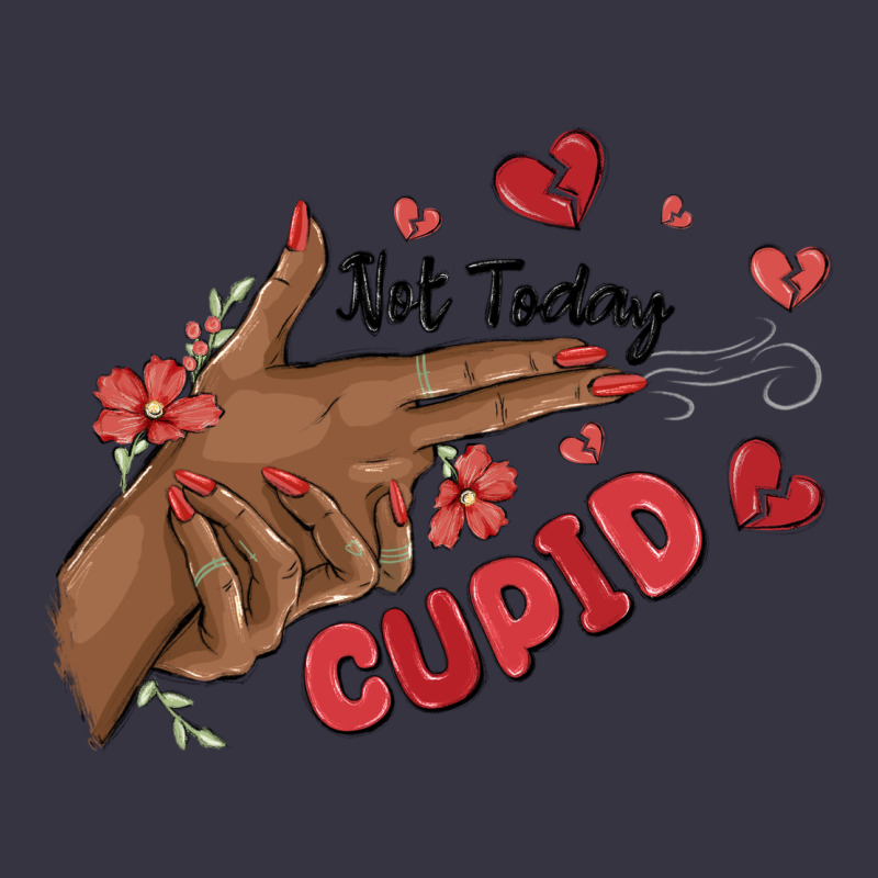 Not Today Cupid Vintage Hoodie by MaliasSmallBusiness | Teevron