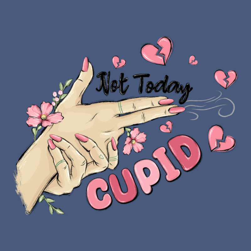 Not Today Cupid Vintage Hoodie by MaliasSmallBusiness | Teevron