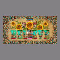 Western Believe Leopard Aztek License Plate Template Heavyweight Hoodie | Teevron
