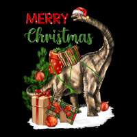 Merry Christmas Brachiosaurus Urban Hoodie | Teevron