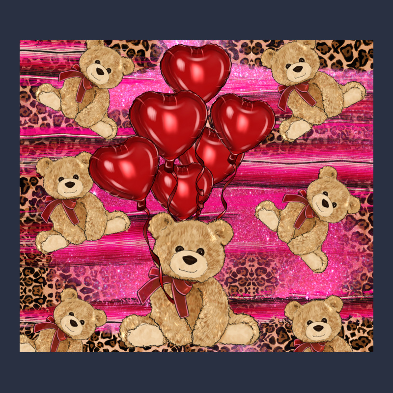 Valentines Day Teddy Bear Tumbler Heavyweight Sweatshirt by RanaPortraitStore | Teevron