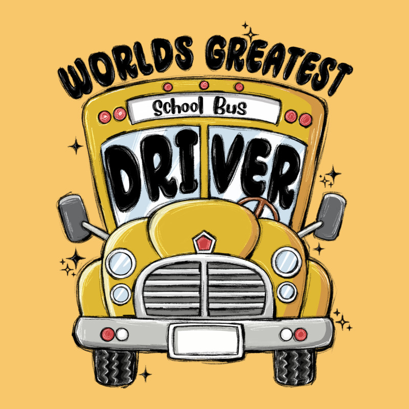 Worlds Greatest School Bus Driver Vintage Hoodie by MaliasSmallBusiness | Teevron