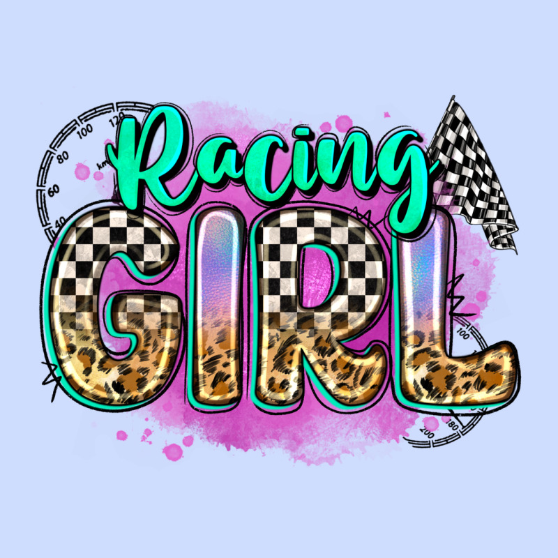 Racing Girl Urban Heavy Tee by Zillion Design Studio | Teevron