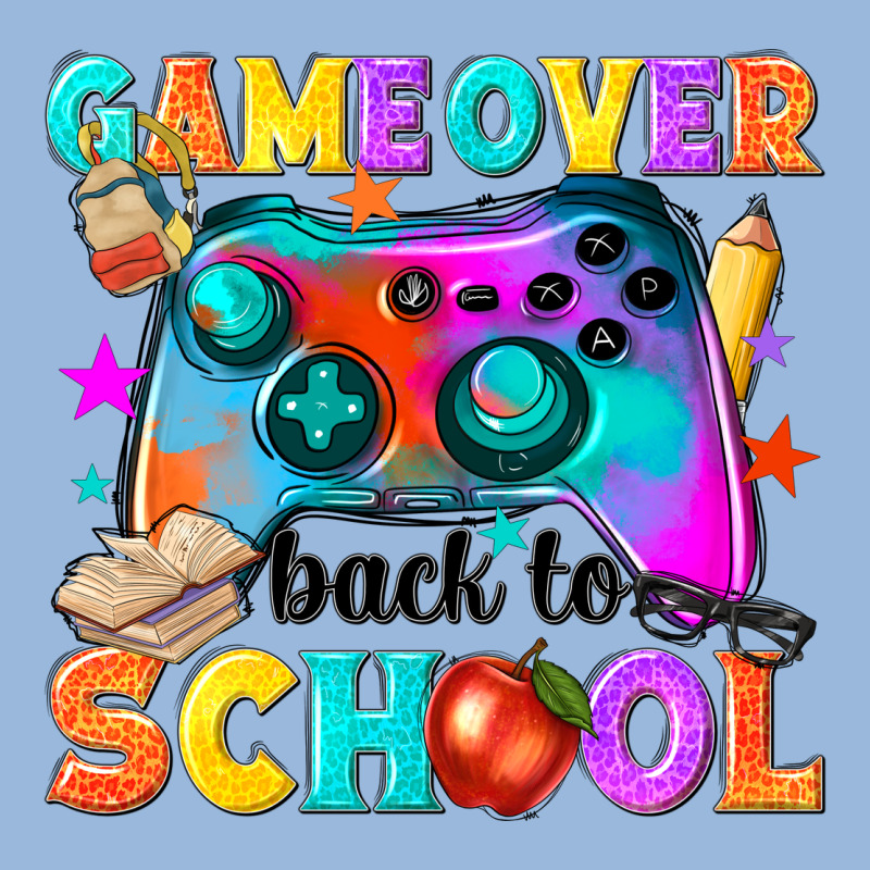 Game Over Back To School Premium Hoodie by NancyCooperArtShop | Teevron