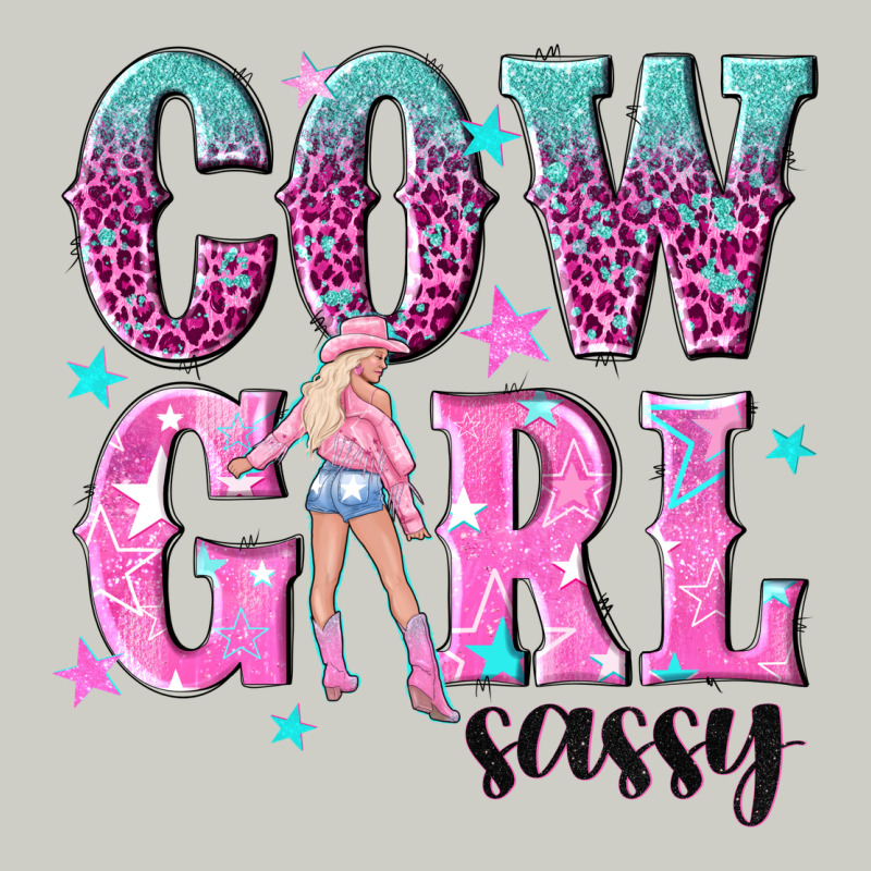Cowgirl Sassy With Pink Cowgirl Heavyweight Hoodie by NancyCooperArtShop | Teevron