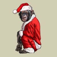 Chimpanzee With Santa Clothes Heavy Core Tee | Teevron