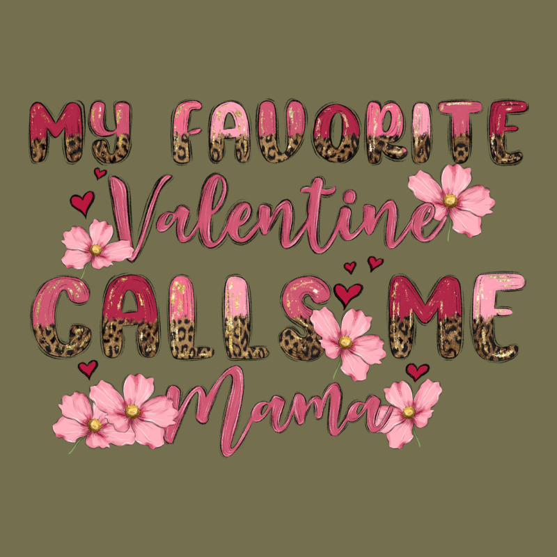 My Favorite Valentine Calls Me Mama Vintage Hoodie by MaliasSmallBusiness | Teevron