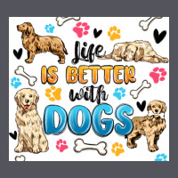 Life Is Better With Dogs Vintage Hoodie | Teevron