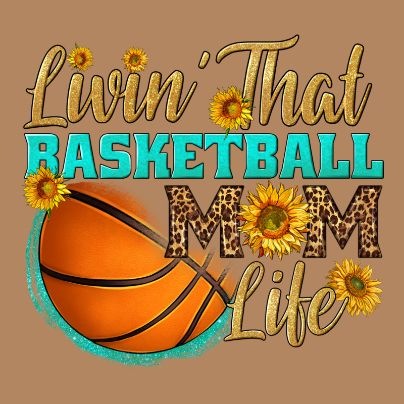 Livin' That Basketball Mom Life Long Sleeve Tee by HRA Design Shop | Teevron