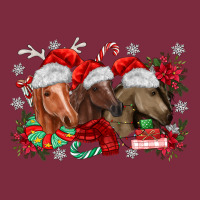 Christmas Horses Premium Hoodie | Teevron