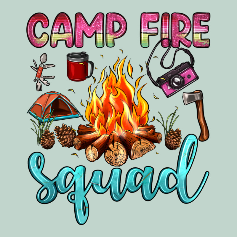 Camp Fire Squad Zipper Hoodie by JahusDesignShop | Teevron