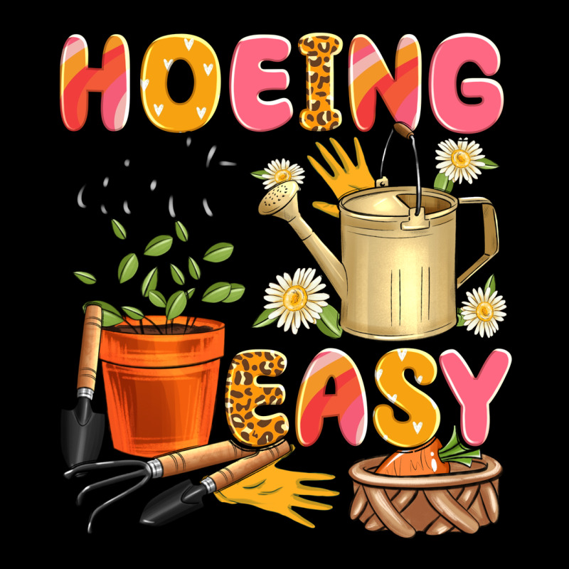 Hoeing Ain't Easy Zipper Hoodie by Artiststas | Teevron
