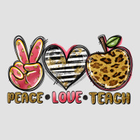 Peace Love Teach Premium Hoodie | Teevron