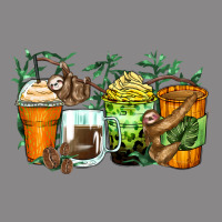 Sloth Coffee Cups Vintage Tee | Teevron