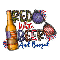 Red White Beer And Boozed Classic Tee | Teevron