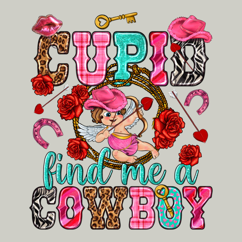Cupid Find Me A Cowboy Heavyweight Hoodie by NancyCooperArtShop | Teevron