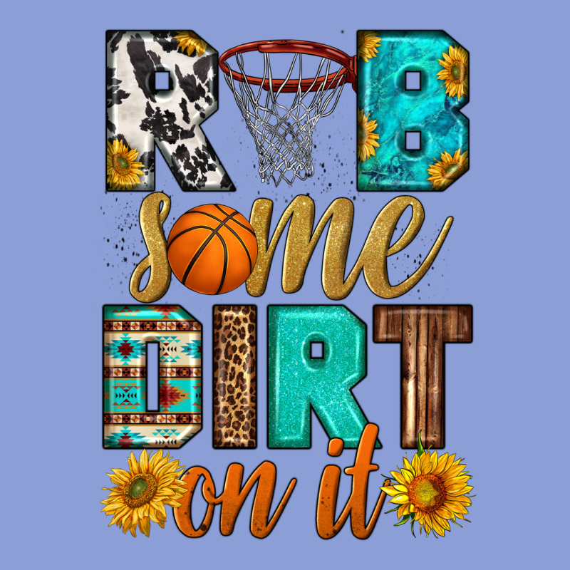 Rub Some Dirt On It Basketball Long Sleeve Tee by HRA Design Shop | Teevron
