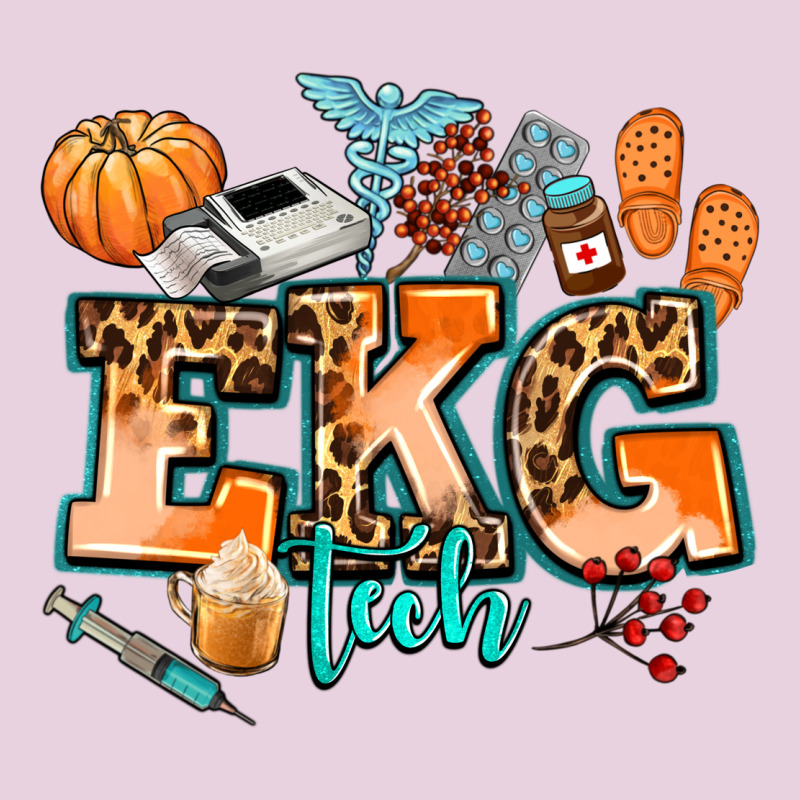 Ekg Tech Fall Ladies Tee by AdoDesignShop | Teevron