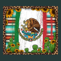 Mexican Flag Background With Cactus And Sunflower Tumbler Premium Sweatshirt | Teevron