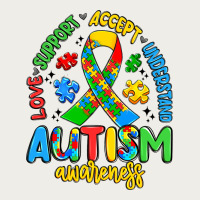 Love Support Accept Understand Autism Awareness Zipper Hoodie | Teevron