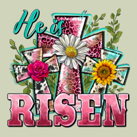 He Is Risen Cross Easter Heavyweight Hoodie | Teevron