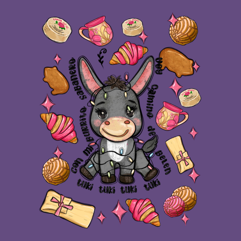 Mi Donkey Mexican Concha Vintage Hoodie by MaliasSmallBusiness | Teevron