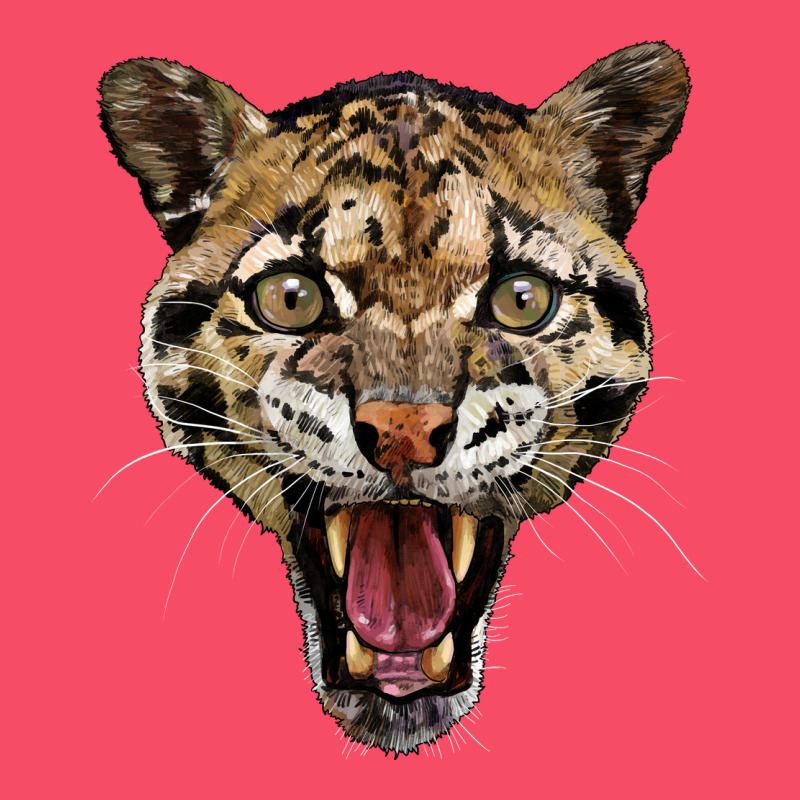 Ocelot Head Premium Sweatshirt by LillyAllenDesigns | Teevron