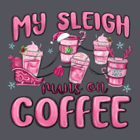 My Sleigh Runs On Coffee Vintage Hoodie | Teevron