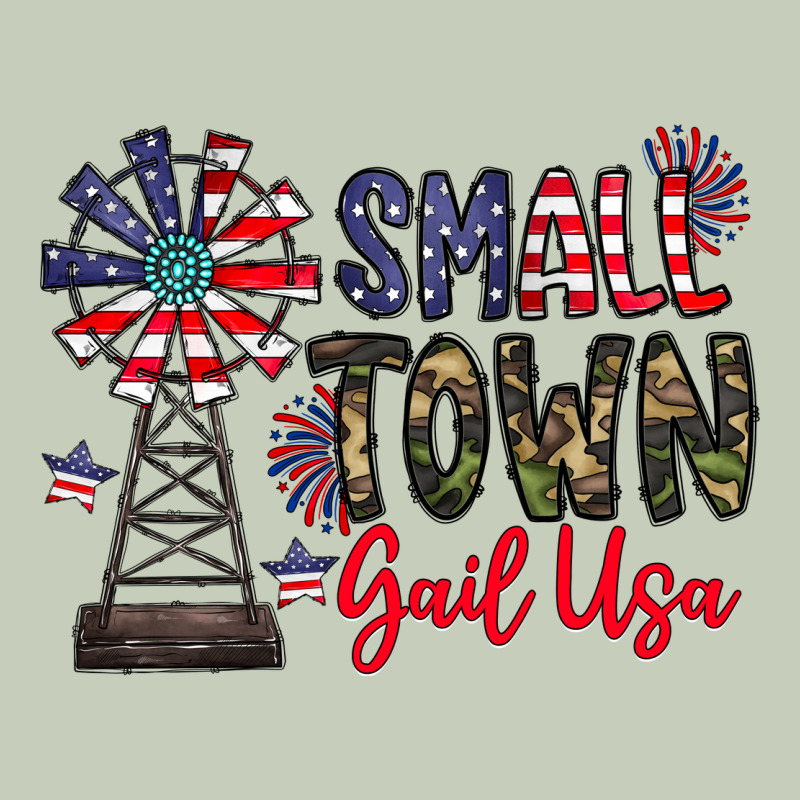 Small Town Gail Usa Classic Tee by CowhideDigitalArt | Teevron
