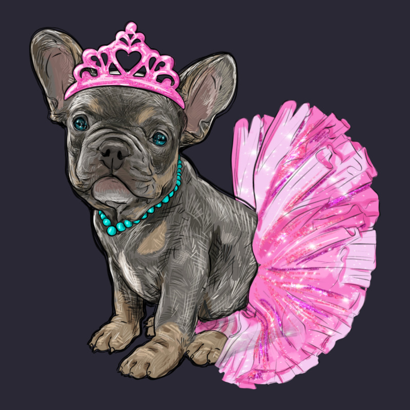 Balerina French Bulldog With Tutu Vintage Tee by RanaPortraitStore | Teevron