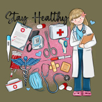 Stay Healthy Nurse Vintage Hoodie | Teevron