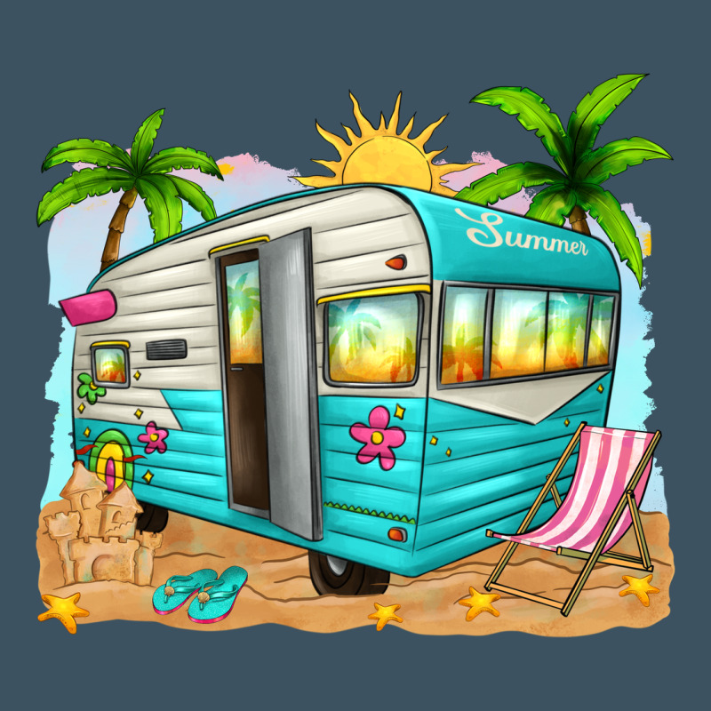 Summer Caravan Urban Heavy Tee by texasbilliewilder | Teevron