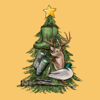 Hunting Christmas Tree Vintage Hoodie | Teevron