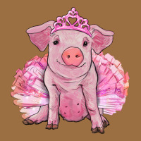 Balerina Pig With Tutu Vintage Tee | Teevron