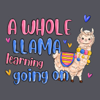 A Whole Llama Learning Going On Vintage Hoodie | Teevron