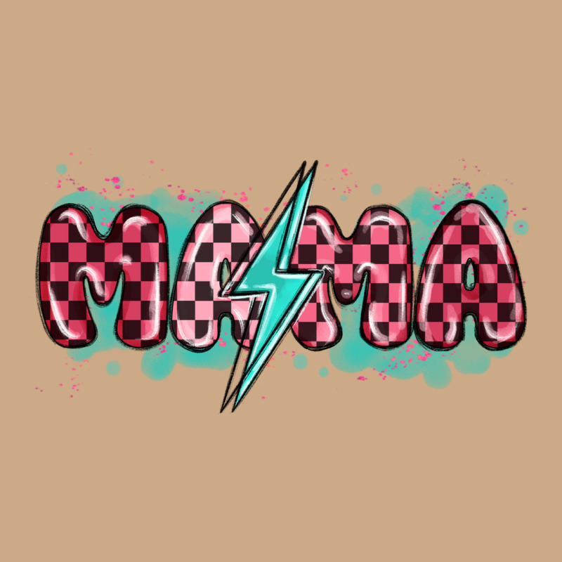 Lightning Bolt Mama Vintage Hoodie by MaliasSmallBusiness | Teevron