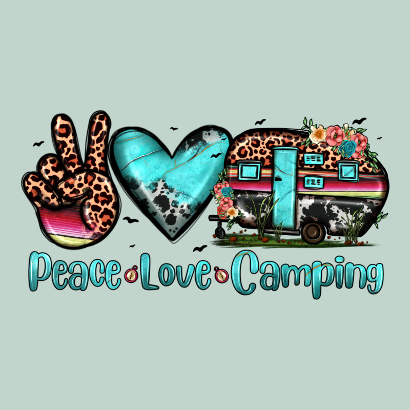 Peace Love Camping Zipper Hoodie by JahusDesignShop | Teevron