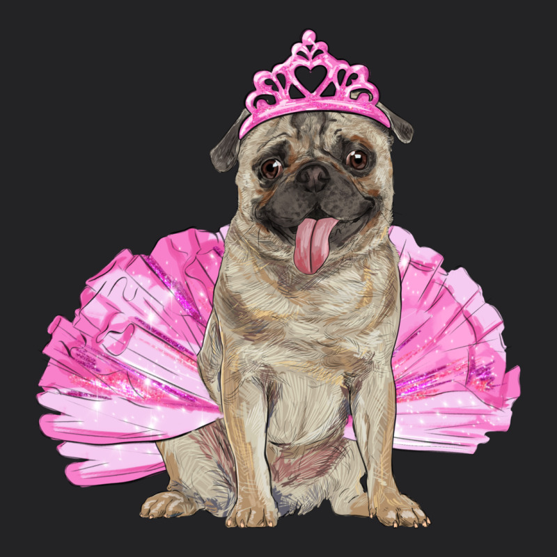Balerina Pug With Tutu Vintage Tee by RanaPortraitStore | Teevron