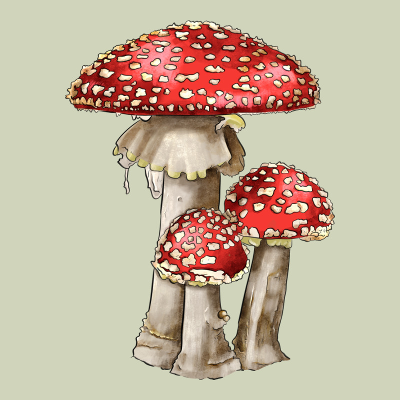 Autumn Mushroom Illustrations Heavyweight Hoodie by LillyAllenDesigns | Teevron