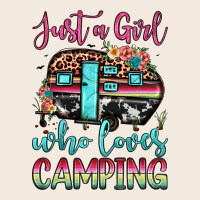 Just A Girl Who Loves Camping Zipper Hoodie | Teevron