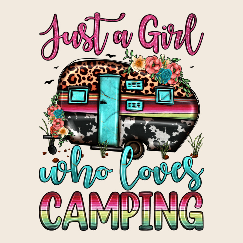 Just A Girl Who Loves Camping Zipper Hoodie by JahusDesignShop | Teevron