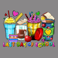 Last Day Of School Coffee Cups Vintage Tee | Teevron
