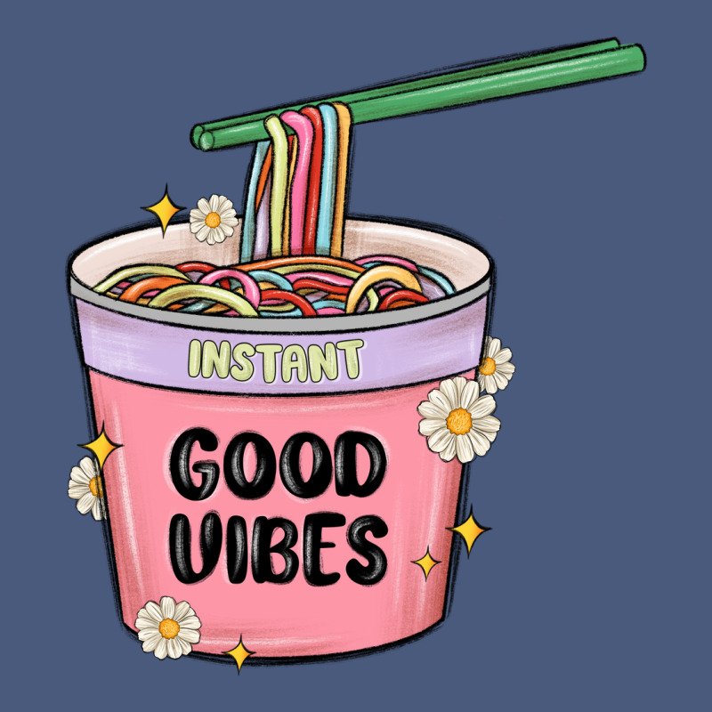 Instant Good Vibes Noodles Vintage Hoodie by MaliasSmallBusiness | Teevron