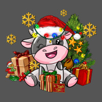 Little Cute Christmas Cow Zipper Hoodie | Teevron