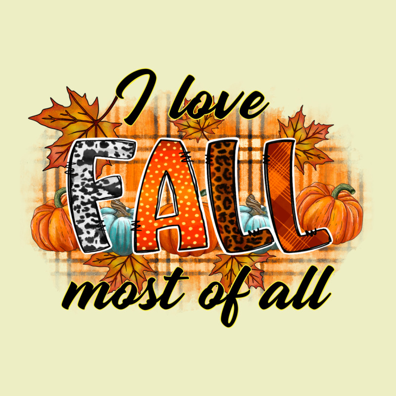I Love Fall Most Of All Urban Hoodie by RacoonDesign | Teevron