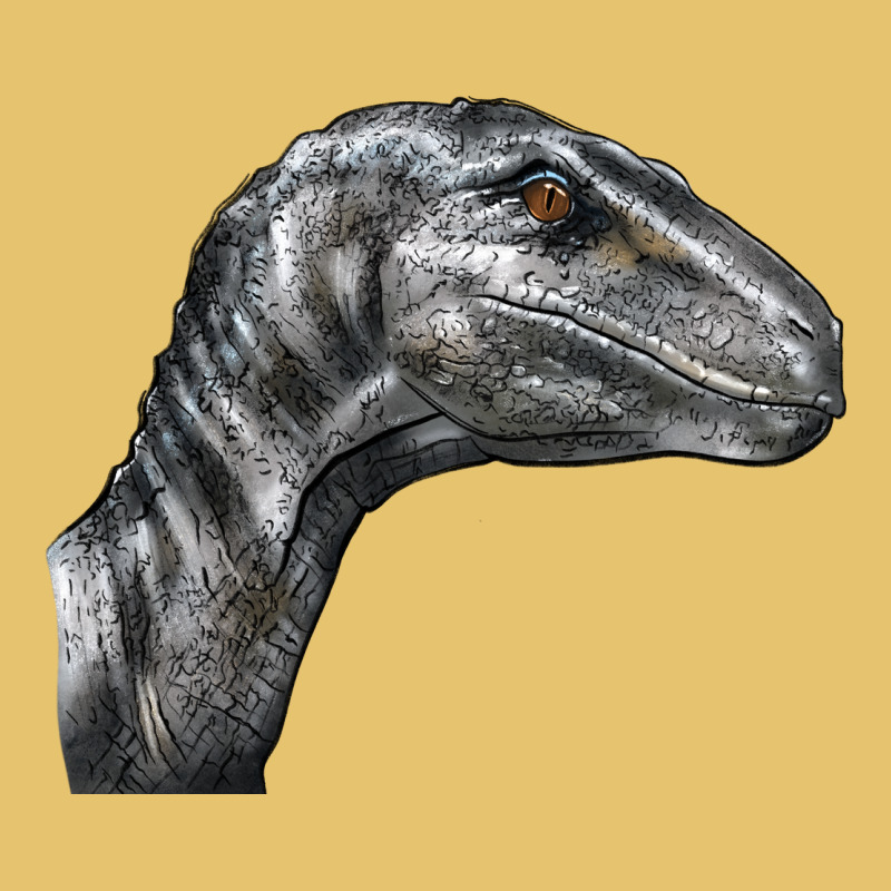 Velociraptor Face Premium Sweatshirt by LillyAllenDesigns | Teevron