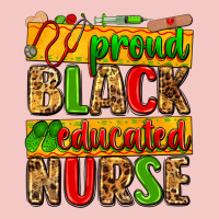 Proud Black Educated Nurse Urban Heavy Tee | Teevron